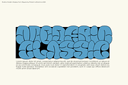 Rodino Bubbly Display Typeface, a Handwritten Font by Lettramina Studio (Thumbnail 2 of 11)