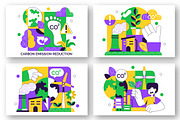 10 Carbon Footprint Reduction, a Technology Illustration by denayunebgt (Thumbnail 2 of 4)