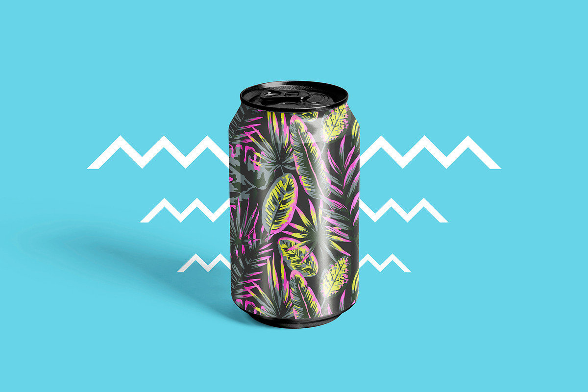 Neon tropical collection, a Pattern Graphic by Robusta (Photo 7 of 22)