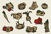 Hand Sketched Vegetables vector, an Illustration by verywell (Thumbnail 2 of 3)