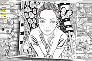 Pretty girls (part 2), an Illustration by ImHope (Thumbnail 12 of 16)