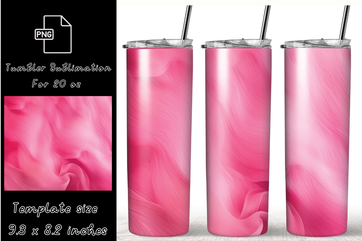 Pink Glitter 20 oz skinny tumbler, a Print Template by SindyPrintDesign (Photo 2 of 7)