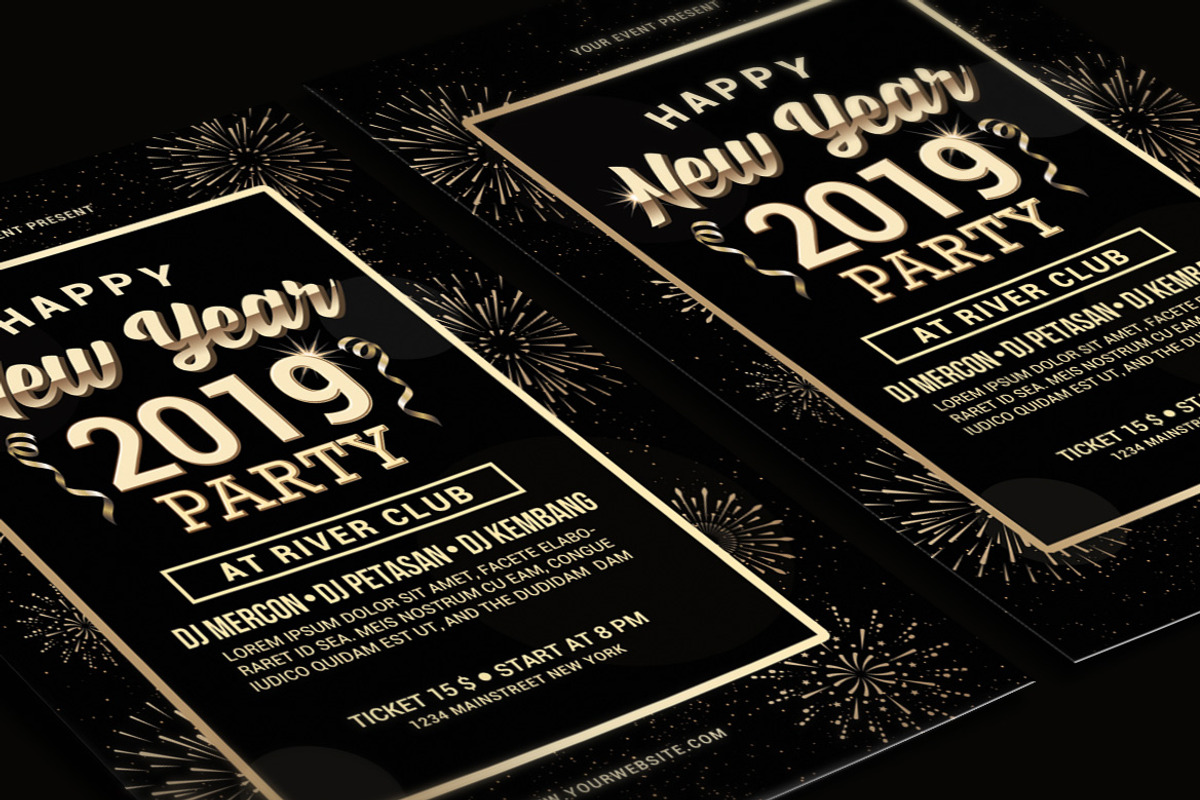 New Year Party, a Flyer Template by Muhamad Iqbal hidayat (Photo 3 of 4)