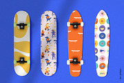 Cool Kid: 90s Graphic & Pattern Set, an Animal Illustration by AlekseliArt (Thumbnail 10 of 13)