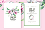 Birds in Bloom Watercolor Floral set, an Animal Illustration by SashaKondr (Thumbnail 4 of 17)