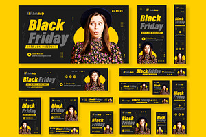 Black Friday Web Banner Sets