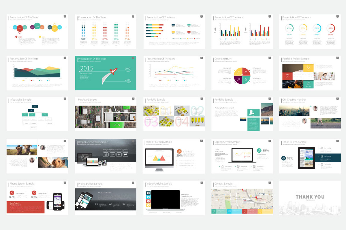Big Deal Bundle Mix Powerpoint, a Presentation Template by Graphicslide (Photo 8 of 30)