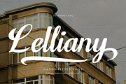 Lelliany | Handwritten Font, a Script Font by gracetype_studio (Thumbnail 1 of 15)