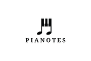 Piano Keys Music Note Logo Design, a Branding & Logo Template by yopie (Thumbnail 2 of 2)