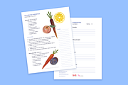 Hand Painted Fruit & Vegetables, a Texture Illustration by Katrina Junio (Thumbnail 5 of 14)