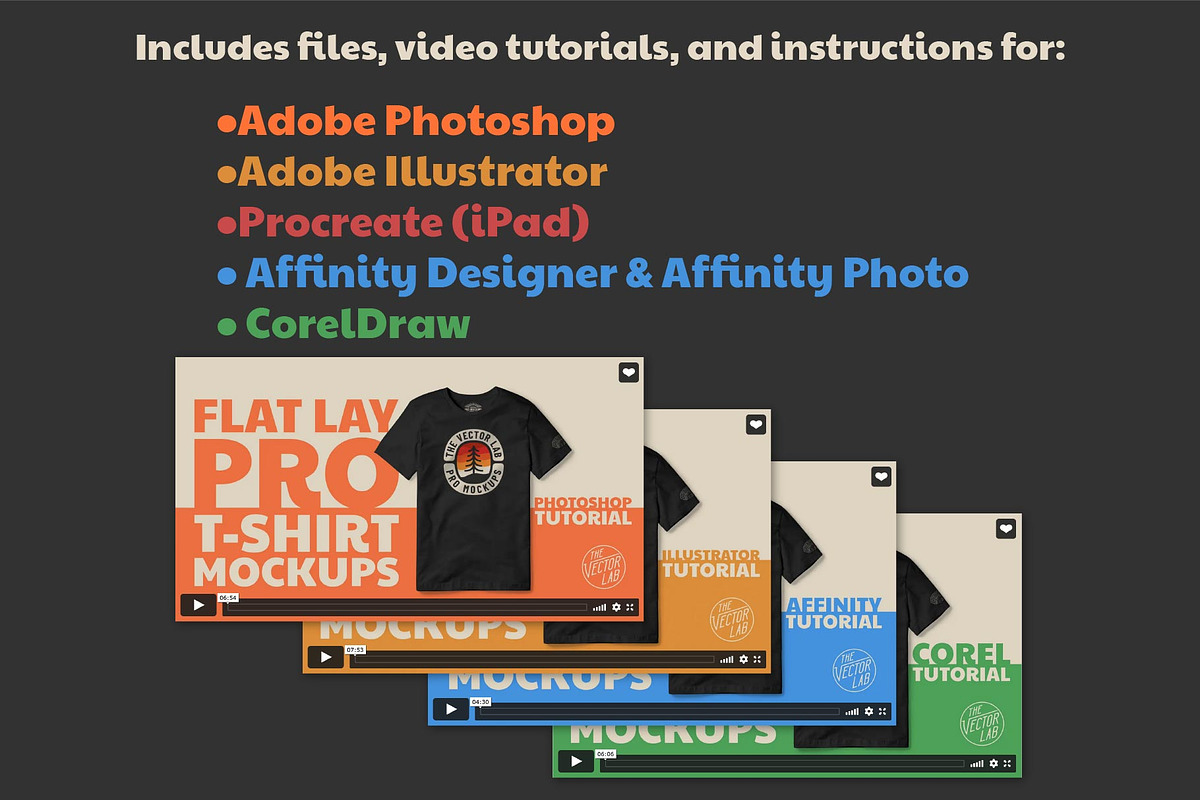 Flat Lay Pro T-Shirt Mockups, an Apparel Mockup by TheVectorLab (Photo 4 of 4)