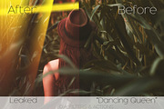 Leaked - Light Leak Photoshop Action preview 6