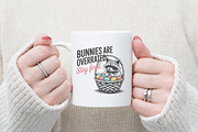 Bunnies are overrated stay feral PNG, an Illustration by Watercolor design (Thumbnail 4 of 6)