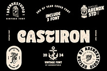 Castiron - Vintage Font