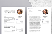 Modern Resume & CV Template, a Resume Template by Hito Graphic (Thumbnail 3 of 8)