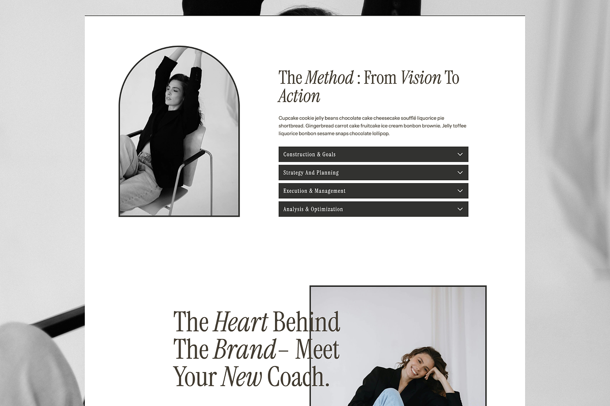 Editorial WordPress Theme for Coaches preview 8