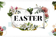 Easter Abstract Collage Church, a Graphic by Sync Design Soultions (Thumbnail 1 of 3)