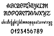 Mono line 01 font, a Handwritten Font by zao4nik (Thumbnail 3 of 5)