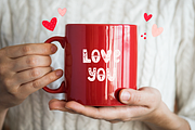 I’m In Love Font • Valentine's Font, a Font by moolesya (Thumbnail 8 of 12)