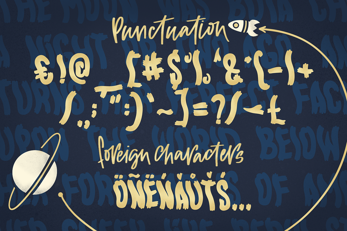 Handwritten Somnambulist font. preview 5