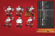 Santa Claus Mascot KIT, an Illustration by Diditpranata (Thumbnail 2 of 5)