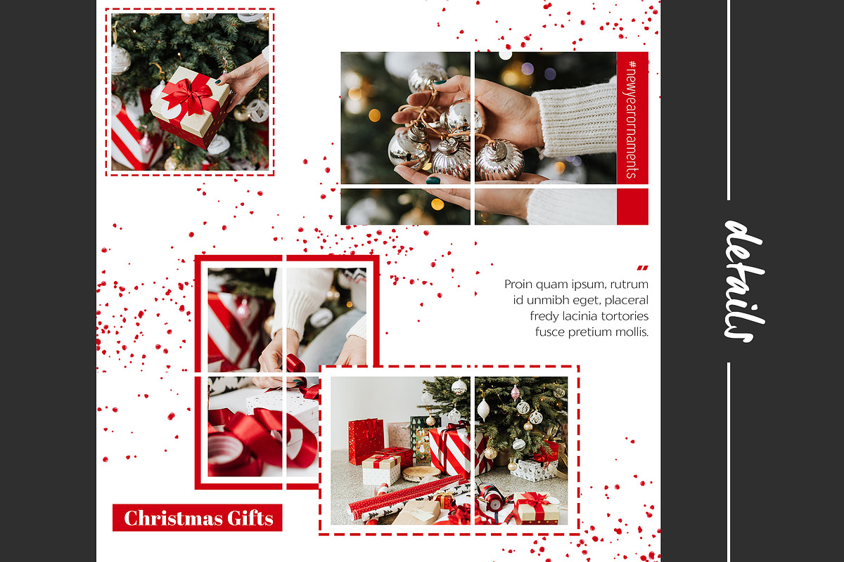 Christmas Instagram Puzzle SALE!, a Social Media Template by illycreative (Photo 8 of 11)