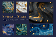 Swirls & Stars, a Background Photo by Picturesque Stories (Thumbnail 1 of 7)
