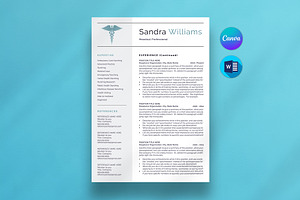 Nurse Resume Canva