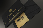 Gold And Black Business Card, a Business Card Template by Marvel (Thumbnail 3 of 5)