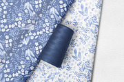 Hampton Blue Birdy Pattern, seamless, a Pattern Graphic by swiejko (Thumbnail 2 of 9)