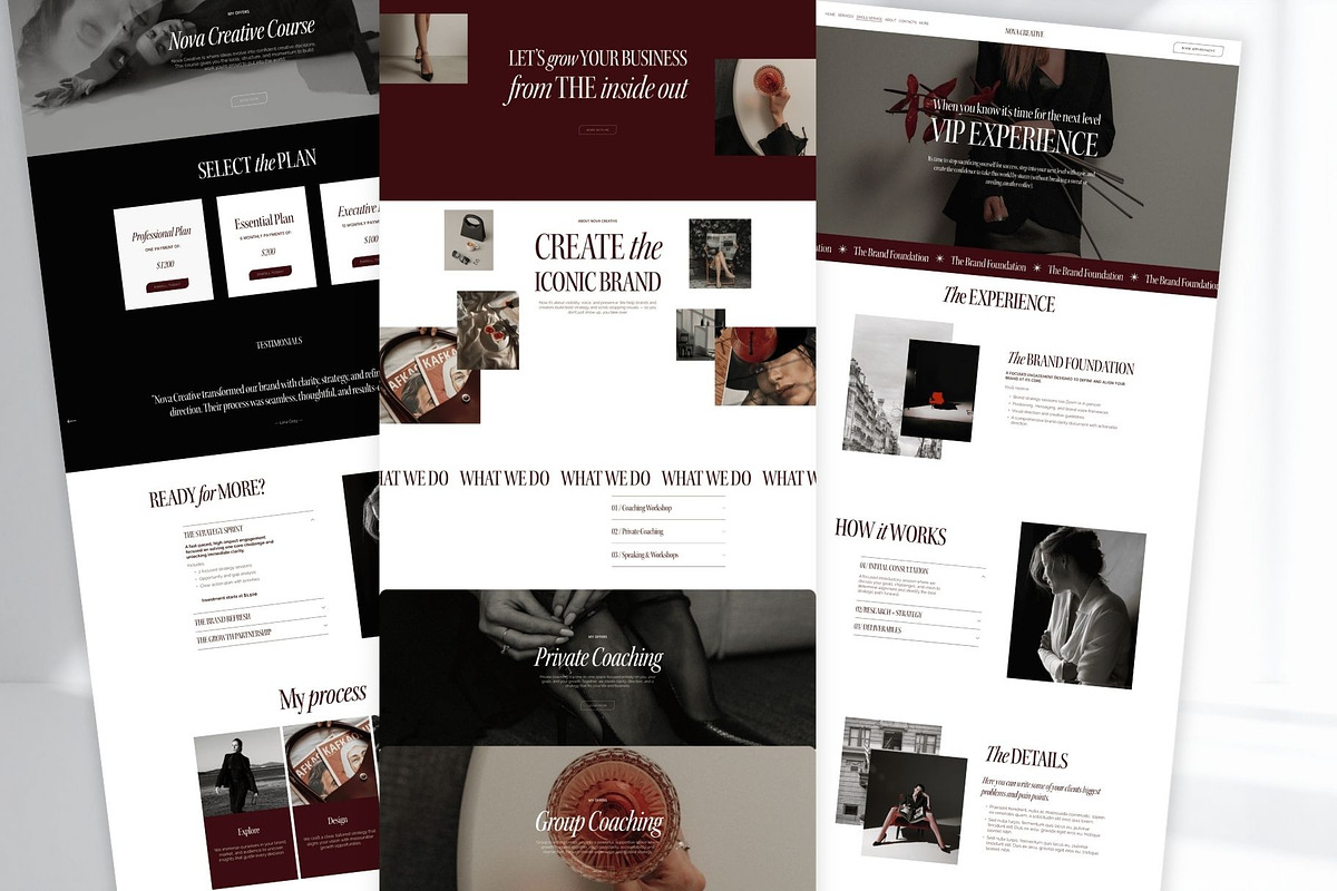 Squarespace Agency Website Template, a Squarespace Template by Presentibox (Photo 13 of 14)