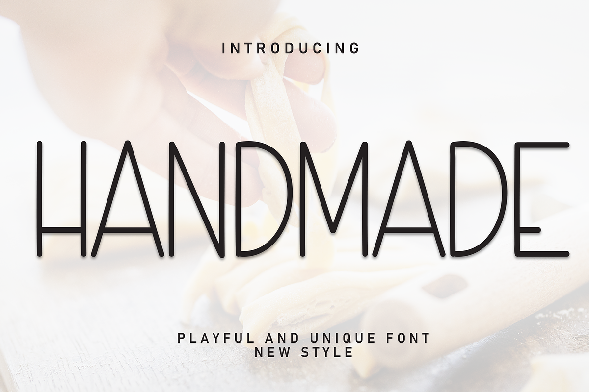 Handmade | Script Font, a Script Font by Scratchones (Photo 1 of 8)