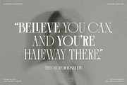 Cosmic Solace - Ligature Typeface, a Serif Font by SilverStag Type Foundry (Thumbnail 19 of 30)