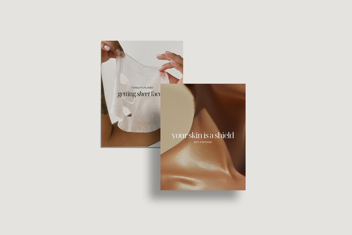 Skincare Quotes Instagram Templates preview 8