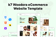 Woodora - Wooden Furniture Template, a HTML Template by Codeflicks (Thumbnail 1 of 2)