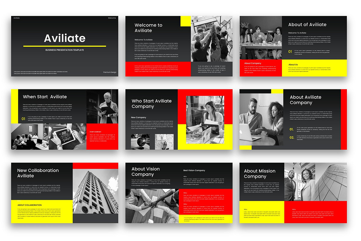 Modern Corporate Keynote, a Presentation Template by kreatifreya (Photo 2 of 5)