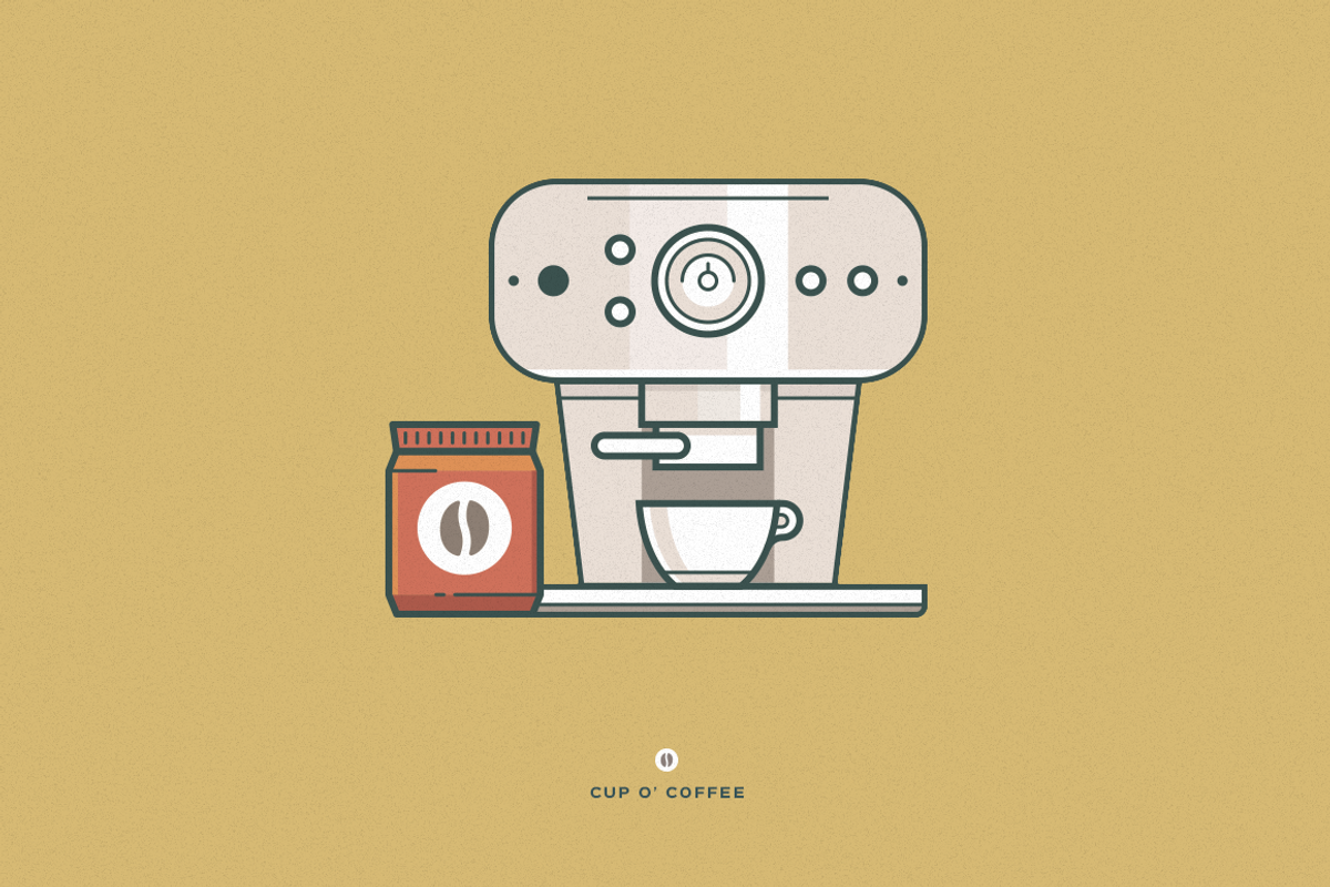 Cup O' Coffee Icon Set, an Icon by Petr Knoll (Photo 3 of 3)
