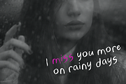 Rainsoul – Handwritten Font, a Handwritten Font by TypeTasty Font (Thumbnail 4 of 10)