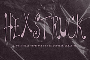 Hexstruck Spiky Display Font, a Handwritten Font by The October Creative (Thumbnail 1 of 8)