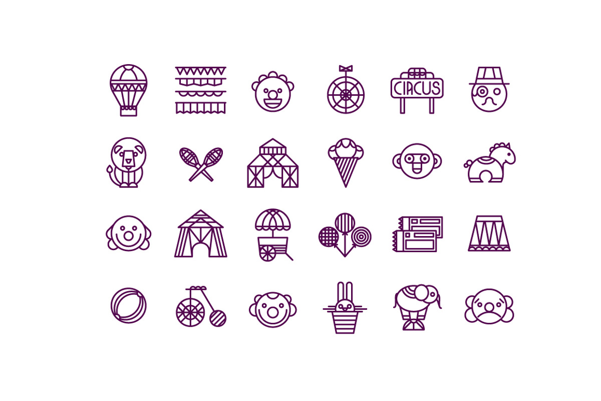 Circus icon set, an Icon by Derenskaya (Photo 3 of 3)
