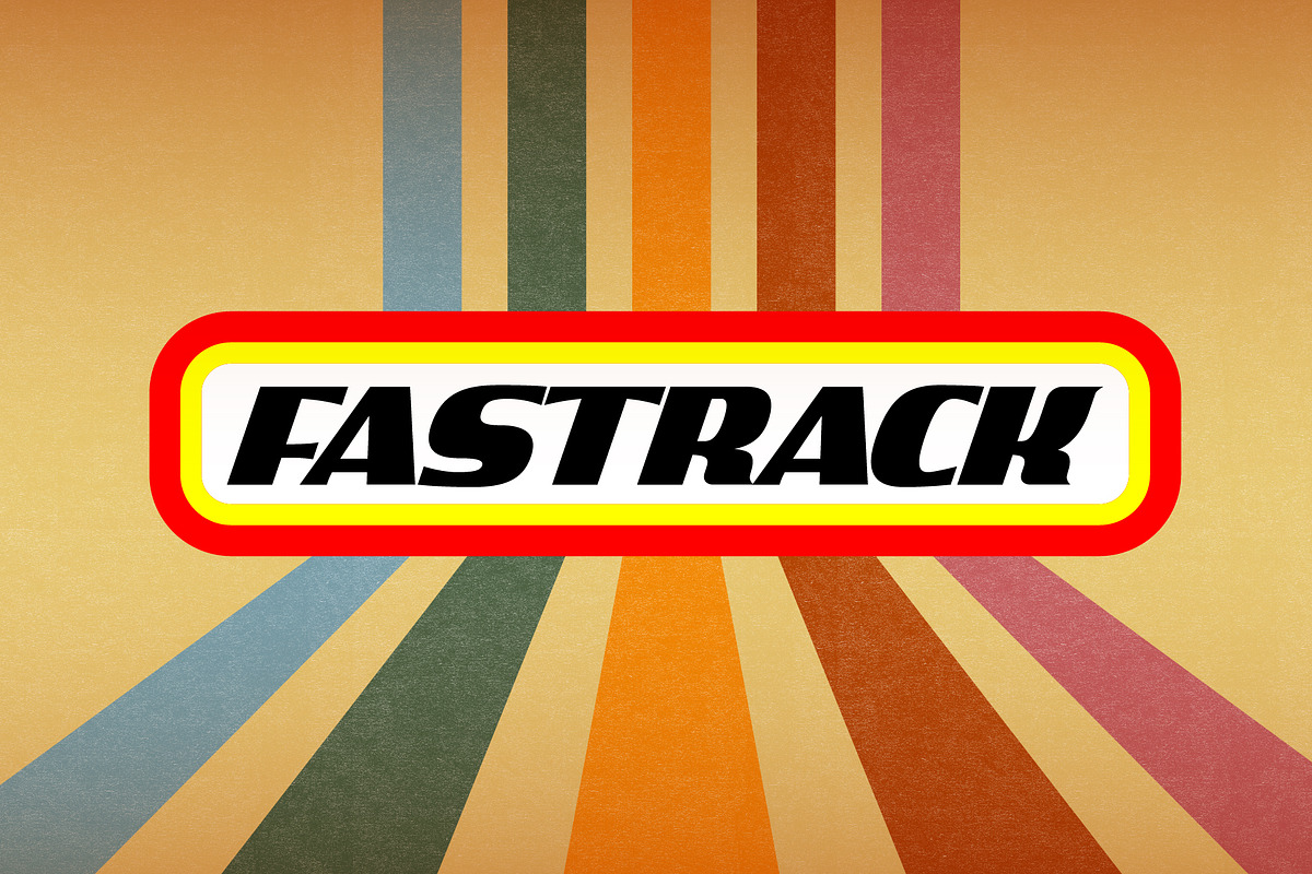 Stepside | Retro Display Font, a Sans Serif Font by StudioWorks (Photo 4 of 10)