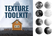 Procreate Texture Toolkit, a Brush Add-On by Kassandra Escoe (Thumbnail 1 of 9)