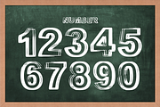 Teacher - Chalk Writing Font Types, a Font by KiddoGlyphs Studio (Thumbnail 4 of 4)