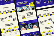 Webinar & Virtual Event Landing Page, a Landing Page Template by Musara (Thumbnail 3 of 5)