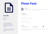 Pixee Icon Font, a Symbol Font by Jinro (Thumbnail 6 of 8)