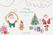 Watercolor christmas quirky holiday, an Object Graphic by Grace Noboa Illustrations (Thumbnail 19 of 20)