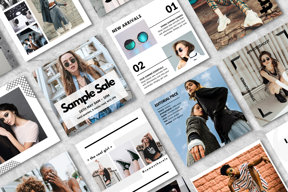 CANVA| Underground Social Media Pack, a Social Media Template by 9inchideas (Photo 2 of 9)