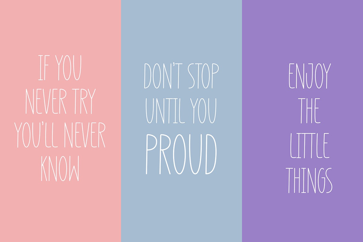 Apple Cream A Tall Handwritten font, a Handwritten Font by RantautypeStudio (Photo 8 of 11)