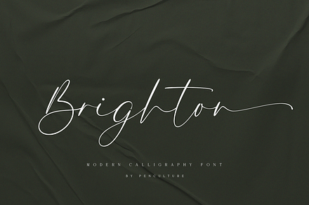 Brighton - Modern Calligraphy Font