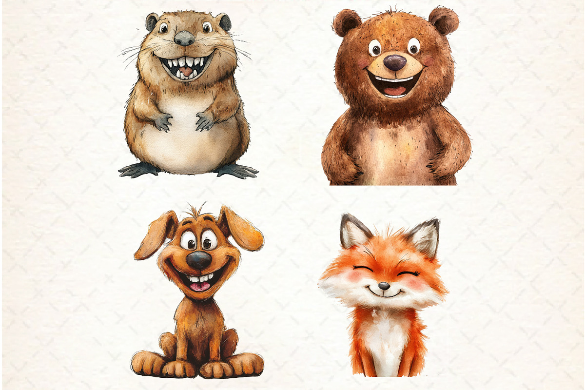 Quirky Funny Animals Sublimation, a Graphic by Libby Wishes (Photo 5 of 7)